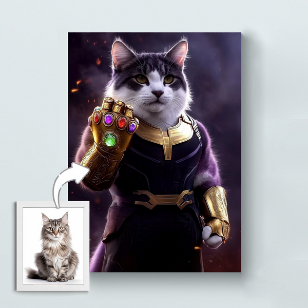 Thanos the Cat from Marvel